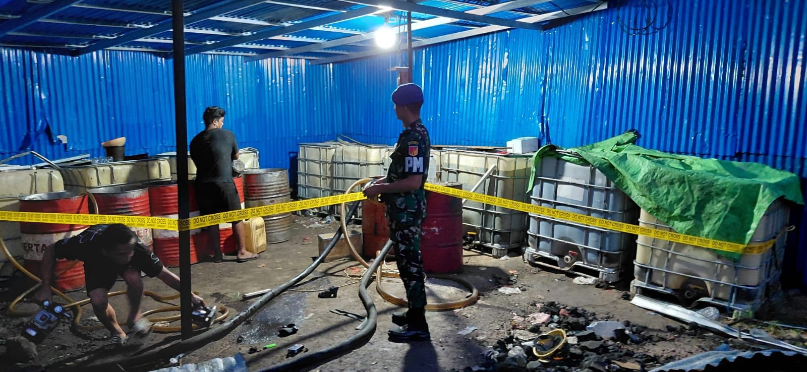 Pomdam XIII/Merdeka Gagalkan Dugaan Penyalahgunaan 4,7 Ton BBM Subsidi di Minahasa Utara