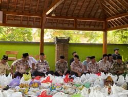 Di Balik Tumpeng dan Doa: Kemanunggalan TMMD ke-128 Pati Terasa di Sedekah Bumi Desa Godo