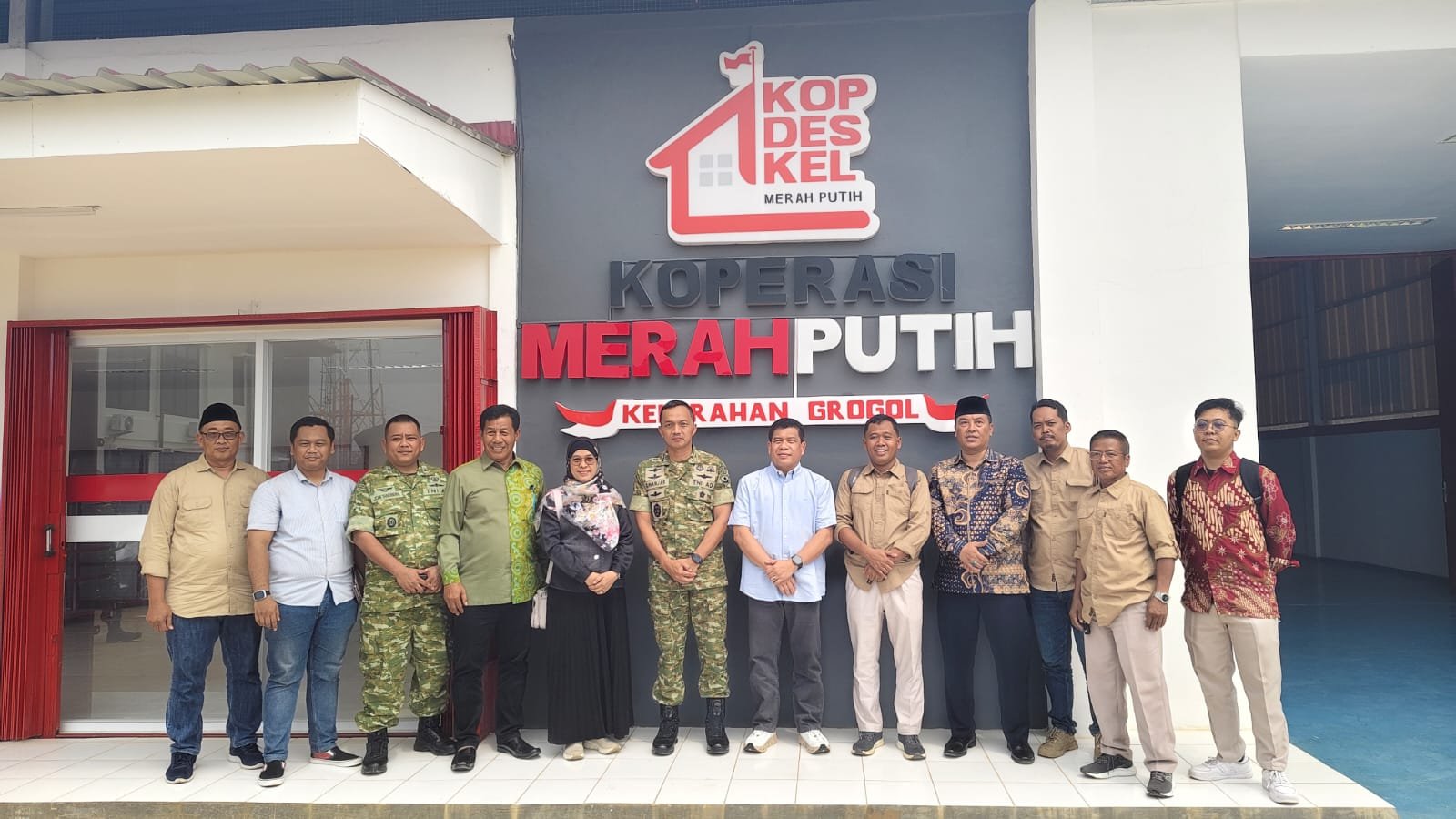 Kodim 0508/Depok Ikuti Launching Nasional Koperasi Merah Putih, Dukung Penguatan Ekonomi Kerakyatan