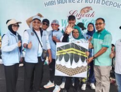 Ikut Fun Walk KORMI Depok, Warga Pulang Dapat Umroh