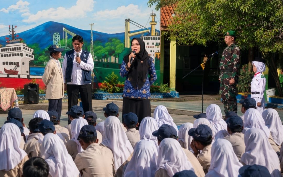 TMMD Ke-128 Kodim Cilegon Gandeng BNN Gelar Edukasi Bahaya Narkoba di Sekolah