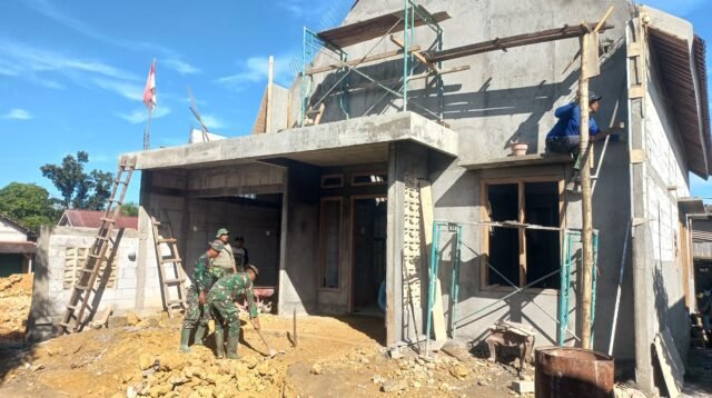 Program TMMD Hadirkan Harapan Baru Lewat Pembangunan RTLH di Desa Godo