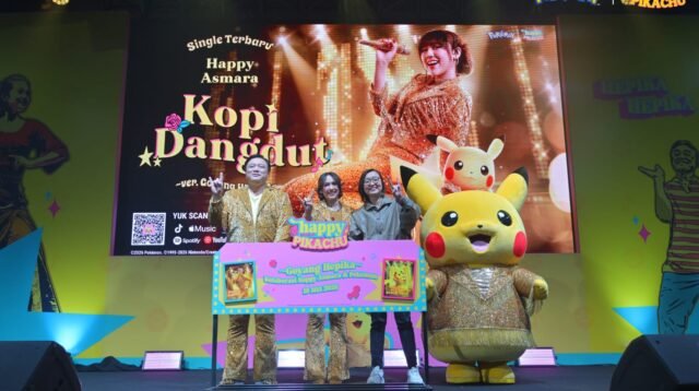 Viral! Happy Asmara dan Pikachu Ajak Penggemar Joget “Kopi Dangdut ver. Goyang HEPIKA”