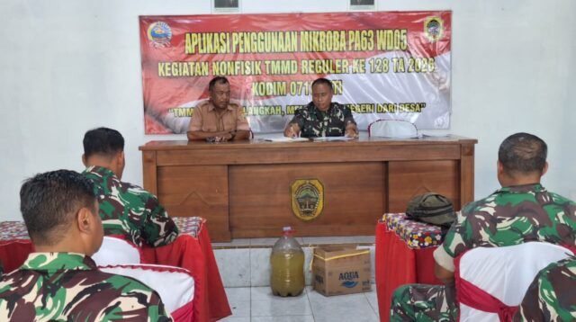 Rakor Penutupan TMMD Reguler ke-128 Kodim Pati Bahas Kesiapan Akhir Kegiatan