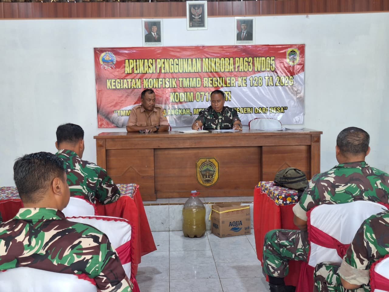 Rakor Penutupan TMMD Reguler ke-128 Kodim Pati Bahas Kesiapan Akhir Kegiatan
