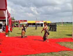 Tari Rama Shinta Sambut Hangat Kedatangan Kapoksahli Pangdam IV/Diponegoro dan Forkopimda Pati