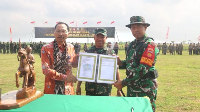 Penutupan TMMD Reguler Ke-128 Kodim Pati Perkuat Kemanunggalan TNI dan Rakyat