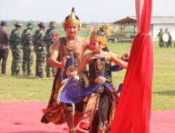 Penampilan Seni Barong RKWB Meriahkan Penutupan TMMD Reguler Ke-128 Kodim Pati