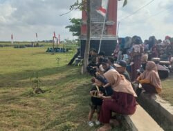 Antusias Warga Ramaikan Penutupan TMMD Reguler Ke-128 Kodim Pati