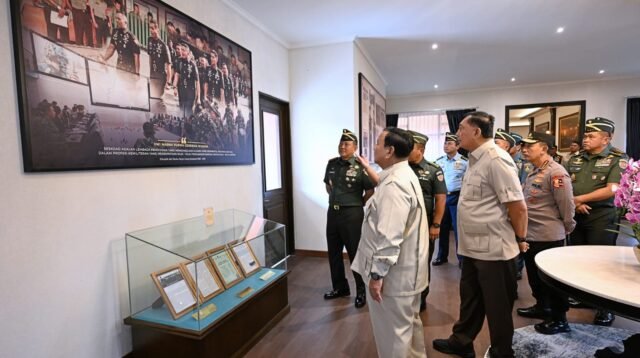 Kasad Hadiri Taklimat Presiden RI kepada 1.095 Pasis TNI-Polri di Seskoad