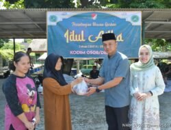 Kodim 0508/Depok Distribusikan 600 Paket Daging Kurban untuk Warga di Idul Adha 1447 H
