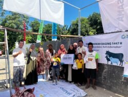YBM PLN UIP2B JAMALI Salurkan Daging Kurban untuk 150 Warga Tangerang