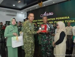 Kodim 0508/Depok Gelar Sertijab dan Pelepasan Personel Purna Tugas