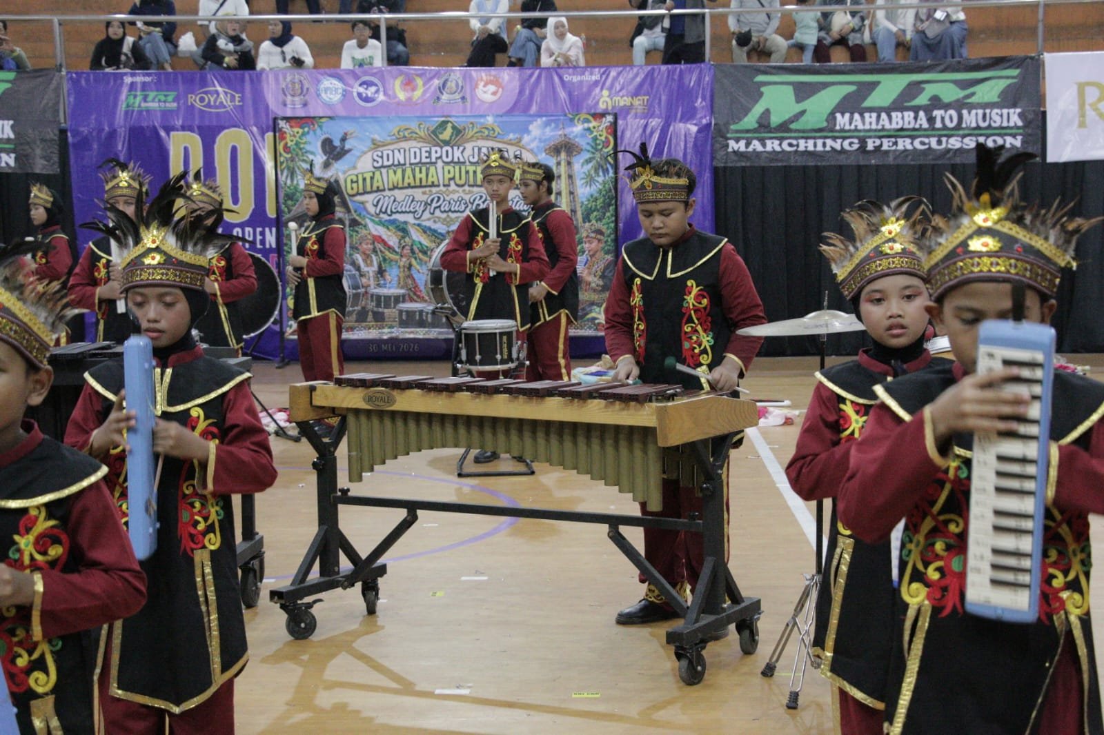 Marching Band Pelajar se-Jabodetabek Bersaing Ketat di DOMBA XII 2026