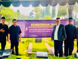 Dalam rangka memperingati Hari Ulang Tahun (HUT) ke-18, Kongres Advokat Indonesia (KAI) menggelar ziarah ke makam para pendiri dan tokoh organisasi