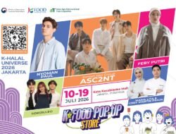 K-Food Pop-Up Store: K-Halal Universe 2026 Jakarta Hadir di Kota Kasablanka, Perkuat Ekspor Produk Halal Korea di Indonesia