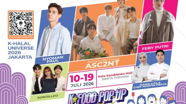 K-Food Pop-Up Store: K-Halal Universe 2026 Jakarta Hadir di Kota Kasablanka, Perkuat Ekspor Produk Halal Korea di Indonesia
