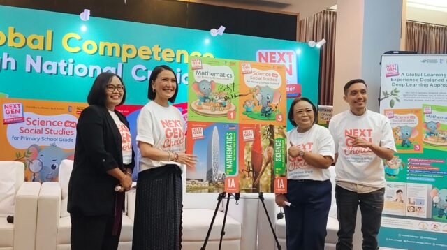 Erlangga Luncurkan Next Gen Choice, Buku Full English yang Selaras Kurikulum Merdeka