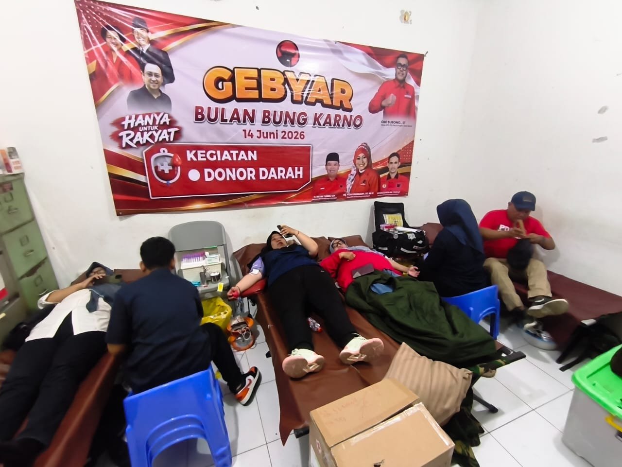 Bulan Bung Karno, PDI P Depok Gelar Senam Sicita Hingga Stand Comedy