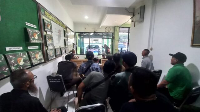 Koramil 03/Sukmajaya Gelar Nobar Piala Dunia 2026, Pererat Silaturahmi dan Edukasi Generasi Muda
