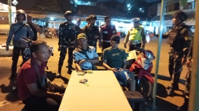 Patroli Maung TNI-Polri Sisir Wilayah Sukmajaya dan Cilodong, Jaga Kamtibmas Tetap Kondusif