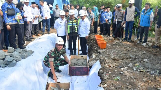 Dandim 0508/Depok Hadiri Groundbreaking Rekonstruksi Jalan Alternatif Sawangan