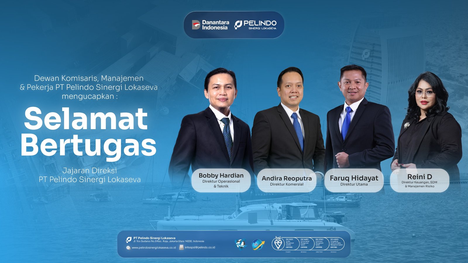 Pelindo Sinergi Lokaseva Lakukan Penyegaran Direksi, Perkuat Transformasi dan Tata Kelola Perusahaan