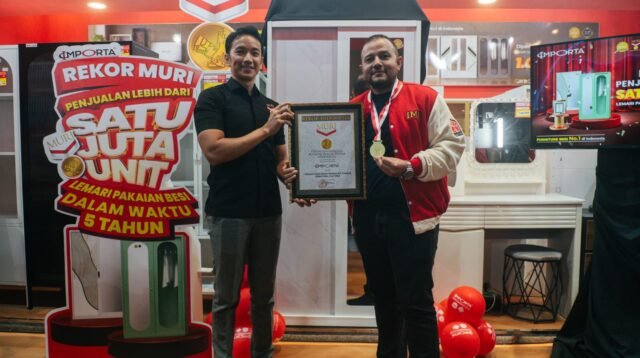 Importa Raih Rekor MURI Penjualan 1 Juta Lemari Besi, Tegaskan Posisi sebagai Pemimpin Pasar