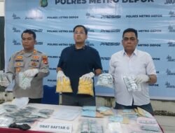 Polisi Depok Amankan Puluhan Ribu Obat Daftar G Ilegal