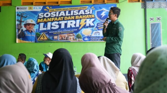 Tingkatkan Kesadaran Keselamatan Ketenagalistrikan, PLN UP2B Jakban Edukasi Warga Sekitar SUTET di Pondok Petir