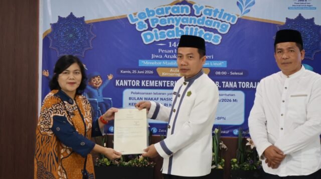 Sertifikasi Tanah Wakaf Perkuat Perlindungan Aset Keagamaan di Tana Toraja