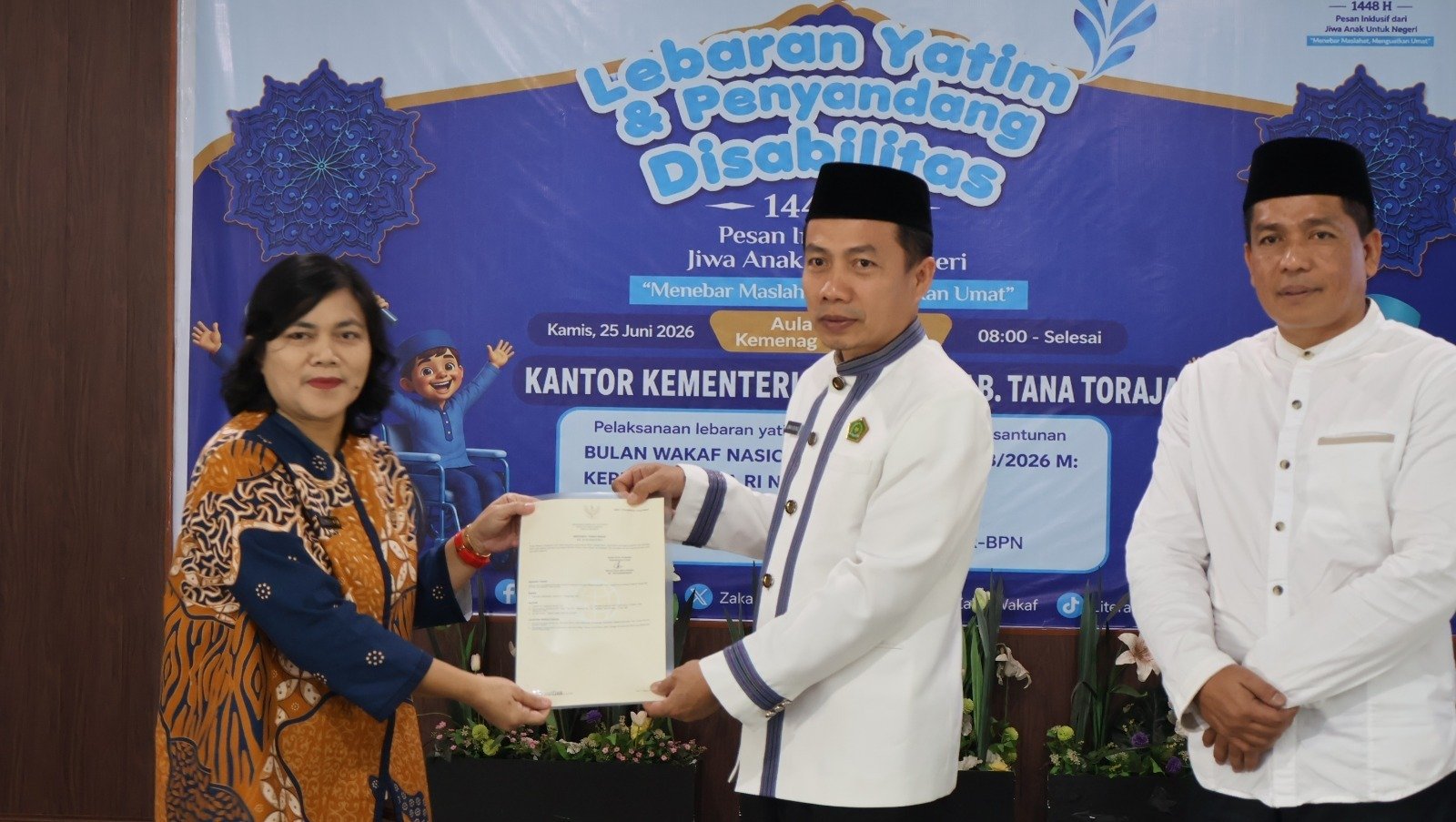 Sertifikasi Tanah Wakaf Perkuat Perlindungan Aset Keagamaan di Tana Toraja