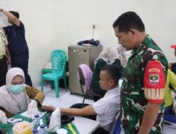 Koramil 01/Tebet Gelar Bakti Kesehatan, Lebih dari 100 Warga Nikmati Pemeriksaan Gratis