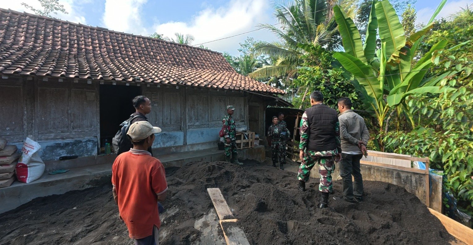 Dandim 0708 Purworejo Tinjau Persiapan TMMD Reguler ke-129 di Desa Watu Duwur