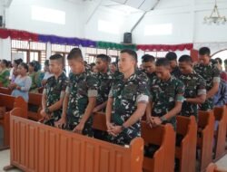 WhatsApp Image 2026-07-19 at 19.04.28 Dibalik Seragam Loreng, Satgas TMMD Kodim 0210/TU Tingkatkan Keimanan Melalui Ibadah Minggu