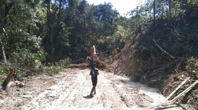 Satgas TMMD Ke 129 Kodim 0210/TU Terus Dipacu, Progres Pembukaan Jalan Di Desa Sijarango