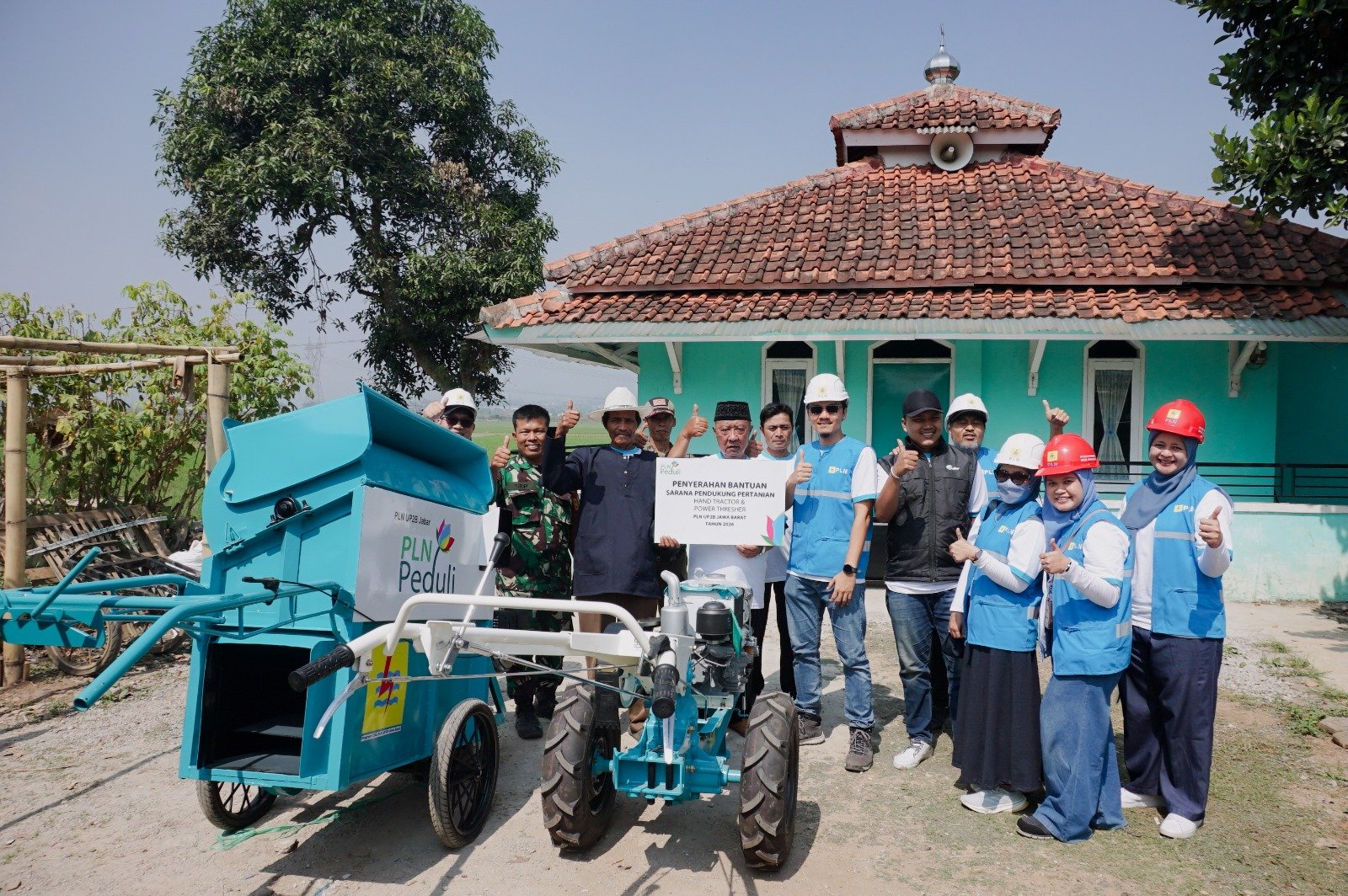 TJSL PLN UP2B Jawa Barat Dorong Ketahanan Pangan melalui Program POMPASARI, Perkuat Produktivitas dan Kesejahteraan Petani