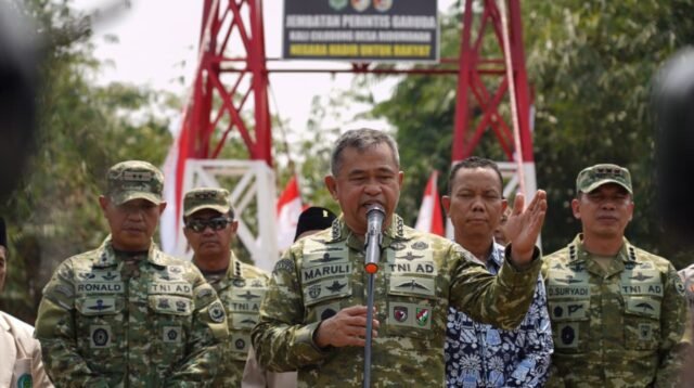 Laporkan Capaian kepada Presiden, Kasad: 2.500 Jembatan dan 3.000 Titik Air Bersih Tuntas