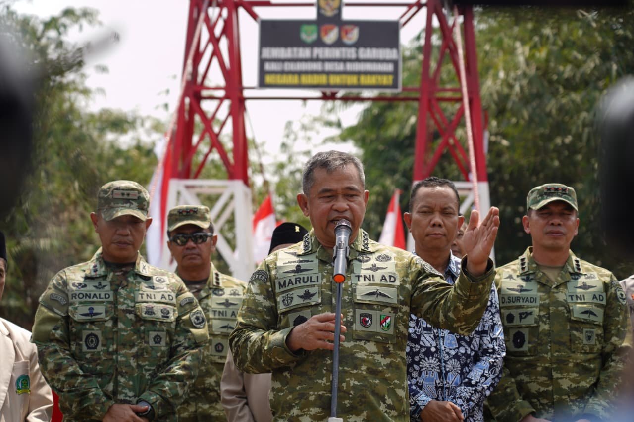 Laporkan Capaian kepada Presiden, Kasad: 2.500 Jembatan dan 3.000 Titik Air Bersih Tuntas
