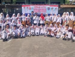 Upacara Hut ke 81 Kemerdekaan RI Lurah Pondokjaya Paparkan Program Pemkot Depok