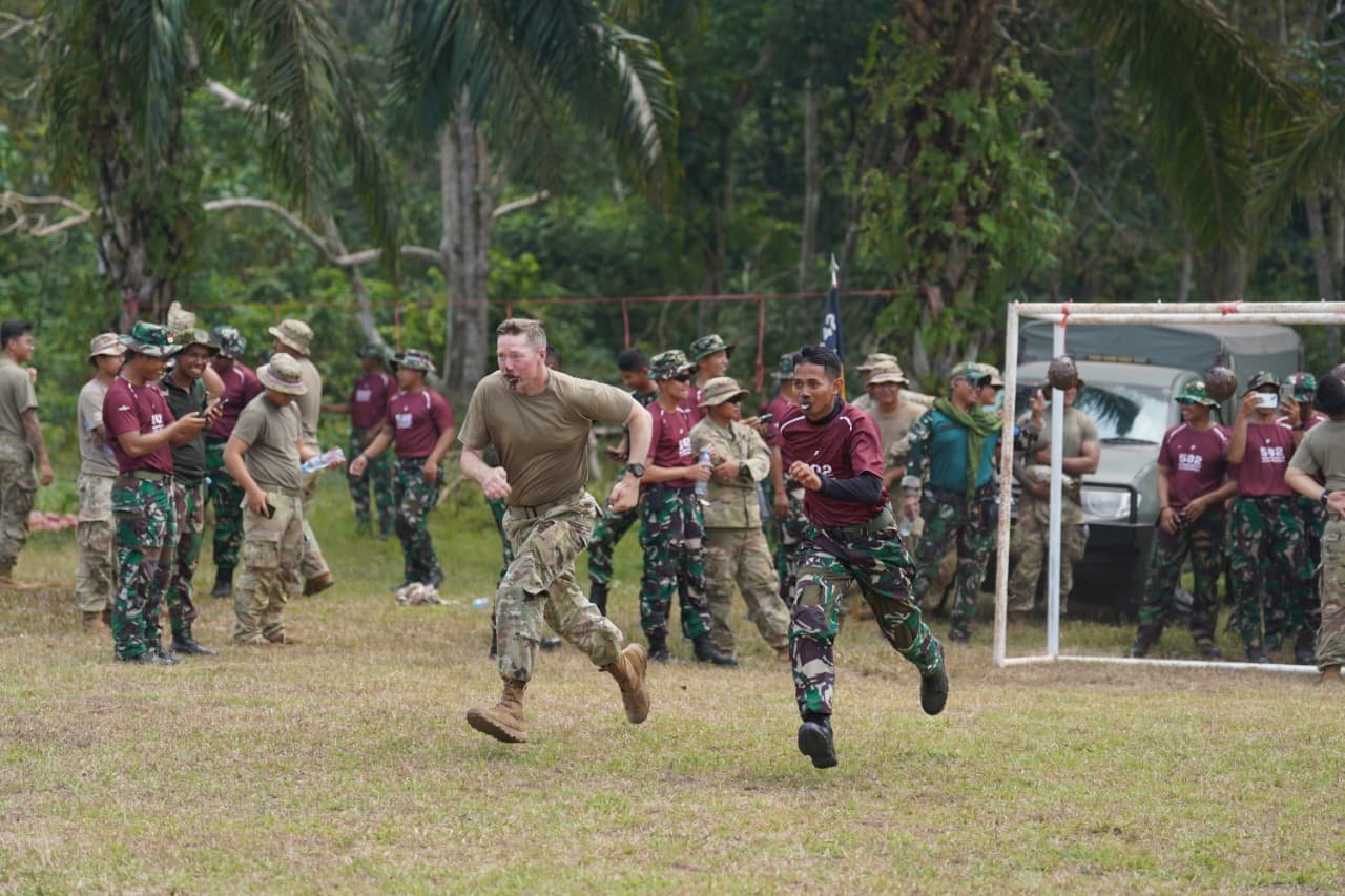 Rayakan HUT ke-81 RI, TNI AD dan US Army Adu Seru di Culture Day