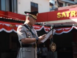 Hari Juang Polri, Polres Jember Gelar Upacara Kenang Perjuangan Polisi Pertahankan Kemerdekaan