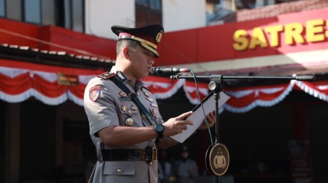 Hari Juang Polri, Polres Jember Gelar Upacara Kenang Perjuangan Polisi Pertahankan Kemerdekaan