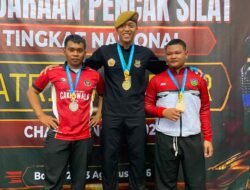 Prajurit Yonarhanud 10/ABC, Pratu Wipmal, Sabet Juara 1 Kejuaraan Pencak Silat Satria Warrior Championship 2026