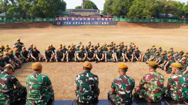Danyon Arhanud 10/ABC: Prajurit Harus Cerdas Bermedsos, Berprestasi, dan Siap Bertugas