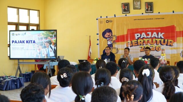 Kenalkan Peran Pajak kepada Generasi Muda, KPP Pratama Atambua dan KP2KP Soe Gelar Pajak Bertutur 2026 di SMAN Toineke