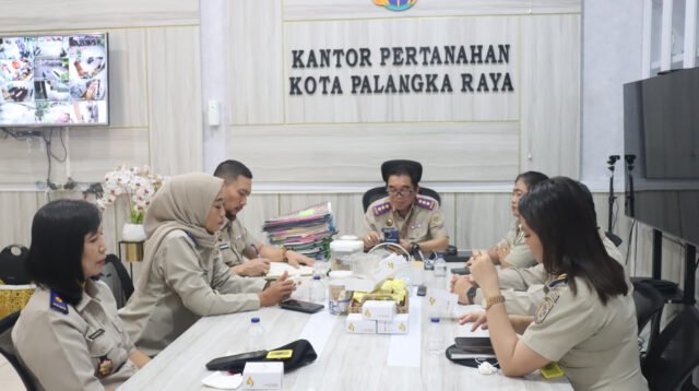 Layanan Pertanahan Diperkuat, Kantah Palangka Raya Fokus pada Kecepatan dan Kepastian