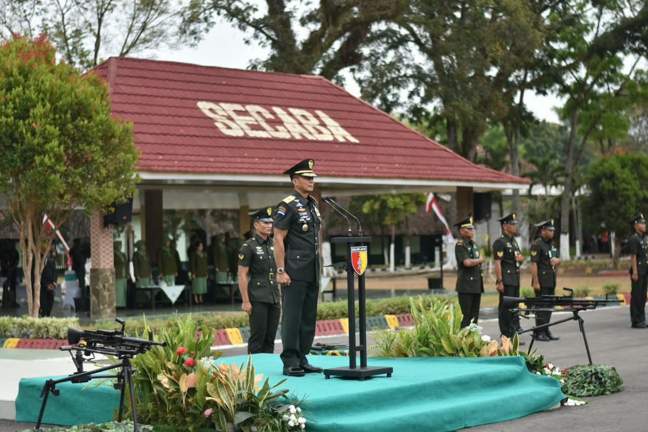 Penutupan Dikmata Infanteri di Bumi Secaba Rindam V/Brawijaya