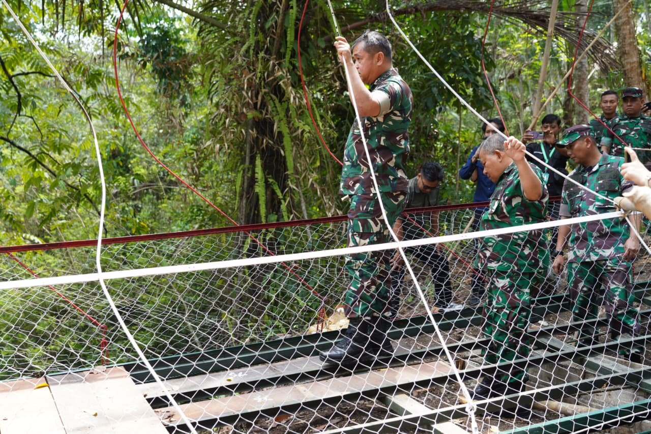 Jembatan Pongpet Segera Dibangun Kembali, Kasad: Kita Cari Opsi Terbaik