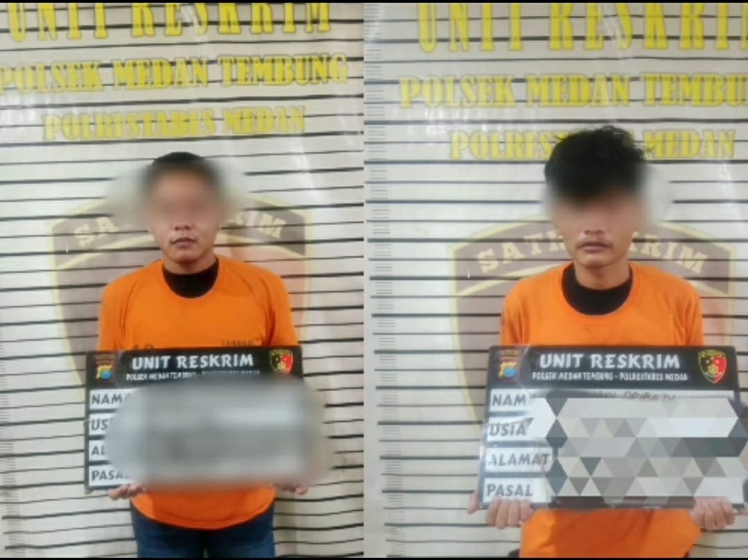 Tak Sampai Sehari! Polsek Medan Tembung Tangkap Dua Pelaku Penyamaran Polisi & Pembunuhan